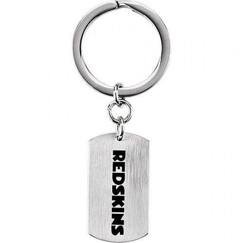 Nfl Licensed Washington Redskins Keychain Name Design in Stainless Steel