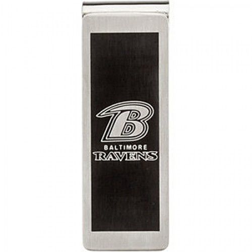 Nfl Officially Licensed Baltimore Ravens Money Clip in Stainless Steel