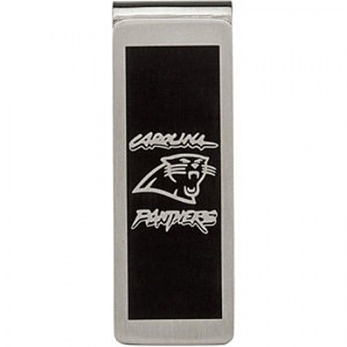 Nfl Officially Licensed Carolina Panthers Money Clip in Stainless Steel