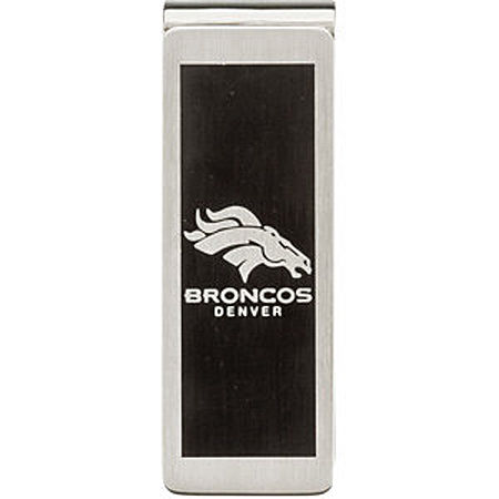 Nfl Officially Licensed Denver Broncos Money Clip in Stainless Steel