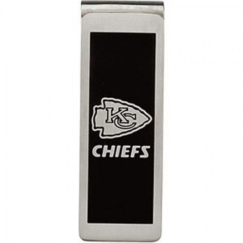 Nfl Officially Licensed Kansas City Chiefs Money Clip in Stainless Steel