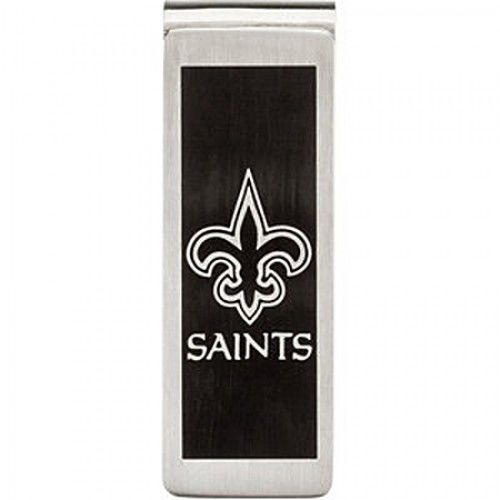 Nfl Officially Licensed New Orleans Saints Money Clip in Stainless Steel