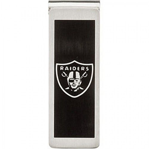 Nfl Officially Licensed Oakland Raiders Money Clip in Stainless Steel