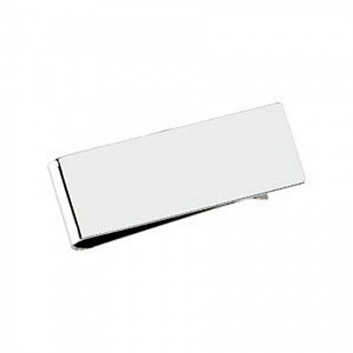 Men'S Sterling Silver Simple Money Clip