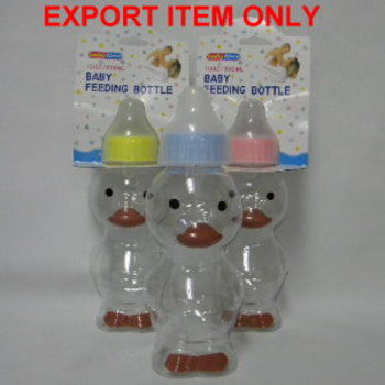 10 Oz. DUCK SHAPE BABY FEEDING BOTTLE Case Pack 48