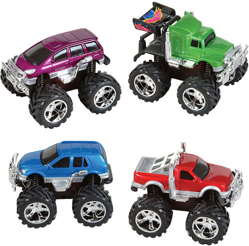 5""FRICTION 4x4 MINI MONSTER TRUCK Case Pack 12