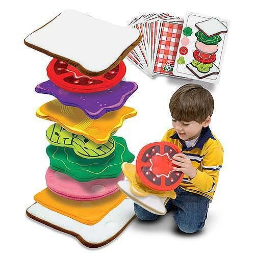 Sandwich Stacking Games