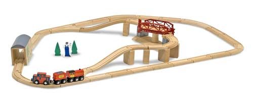 Swivel Bridge Train Set