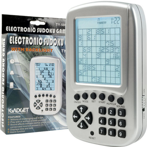 Electronic Sudoku Reasoning and Logic Game