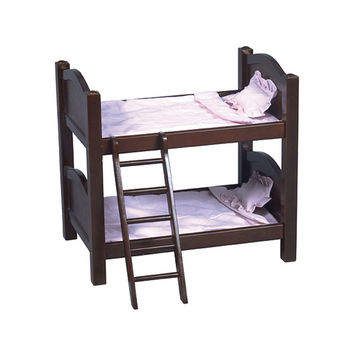 Doll Bunk Bed Espresso