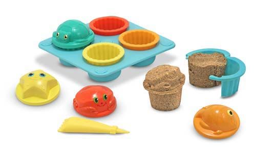 Seaside Sidekicks Sand Cupcake Set