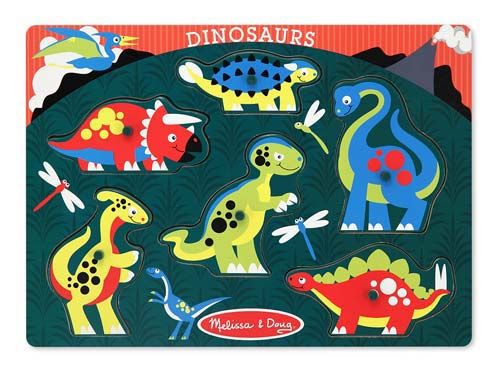 Dinosaurs Peg Puzzle