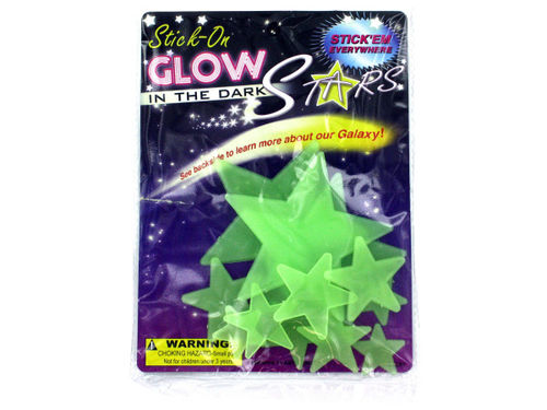 Glow in the dark stars