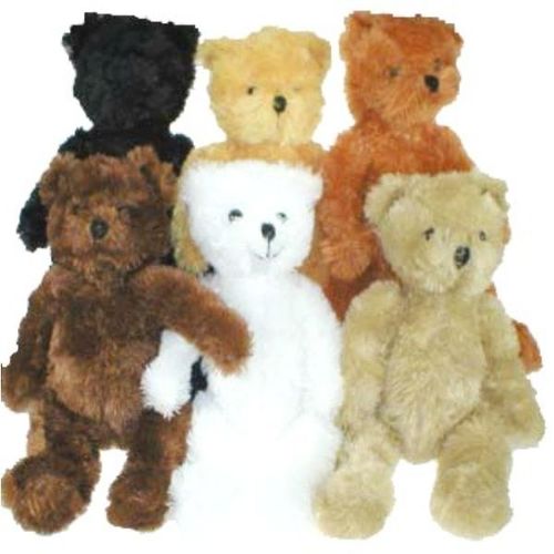 14"" Soft and Cuddlee Plush Teddy Bears Case Pack 72