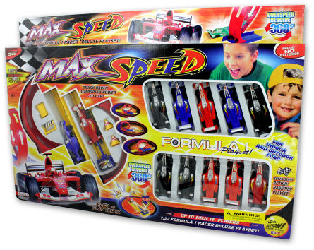 Max Speed Formula 1 Race Car Set