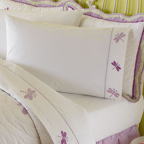 Dragonfly Butterfly Twin Sheet Set