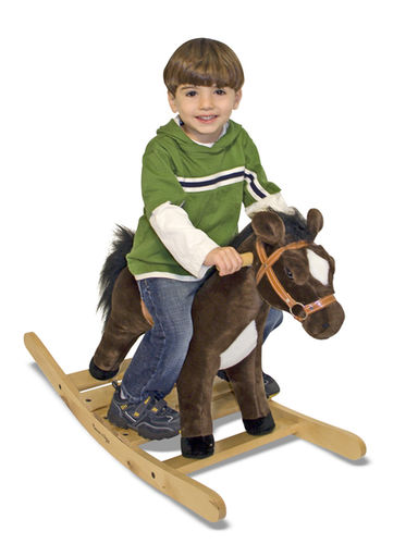 Rock and Trot Rocking Horse - Plush