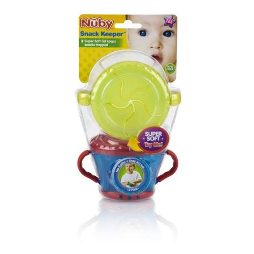 Nuby 2-pk Snack Keeper Case Pack 48