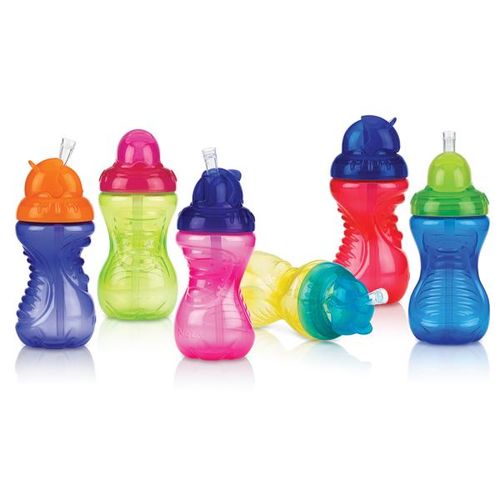 Nuby 2-pk No-Spill Flip-It Cup Case Pack 48