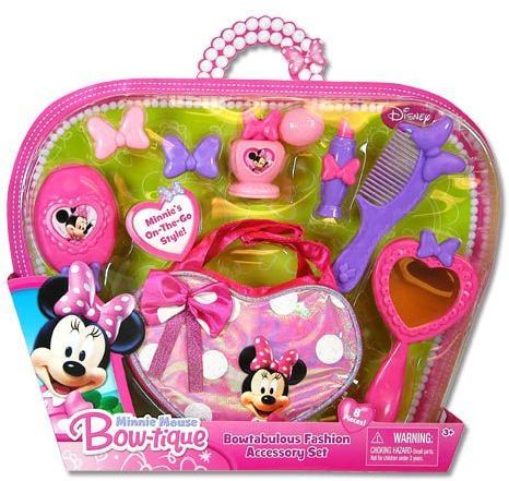 Disney Minnie Mouse Bowtique Fashion Accessory Set Case Pack 4