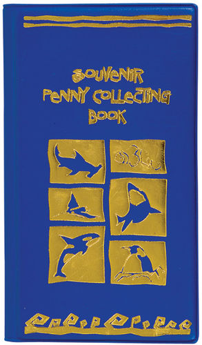 3.5""X6"" Aquatic Penny Holder Book Case Pack 20