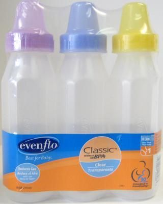 Classic 8Oz Clear Bottle 3Pk Case Pack 28