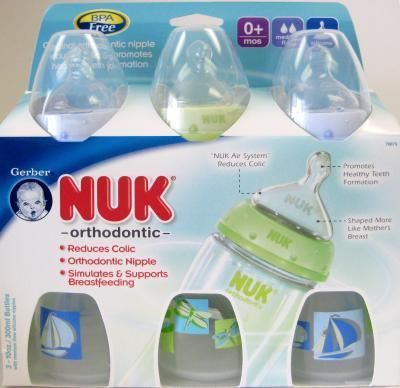 Bottle Nuk 3 Pack 10 Oz Case Pack 9