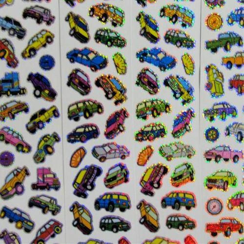 Micro Laser Stickers Case Pack 5