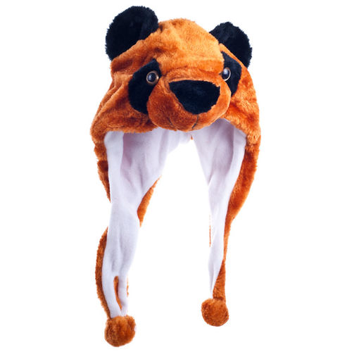 Critter Cap Plush Red Panda Hat