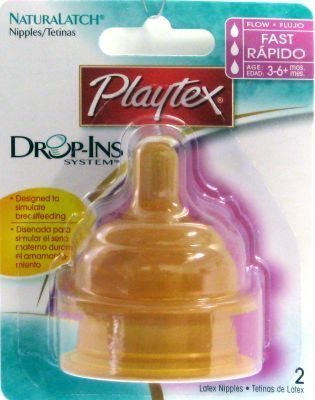 Baby Bottle Nipples Naturalatch Latex 2Pk Case Pack 32