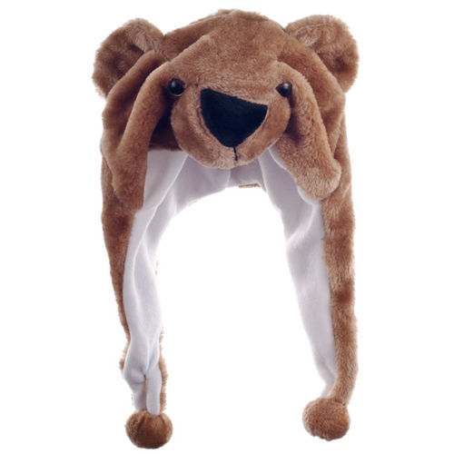 Critter Cap Plush Bear Hat