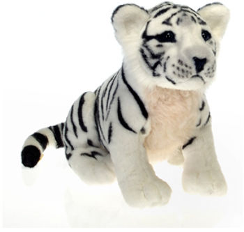 15"" Sitting White Tiger Case Pack 12