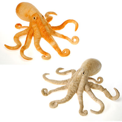 14"" 2 Asst. Color Octopus - Orange Case Pack 18