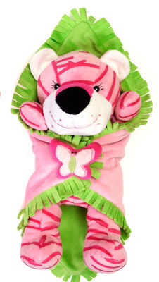 Blanket Babies - 11"" Pink Tiger In Case Pack 12