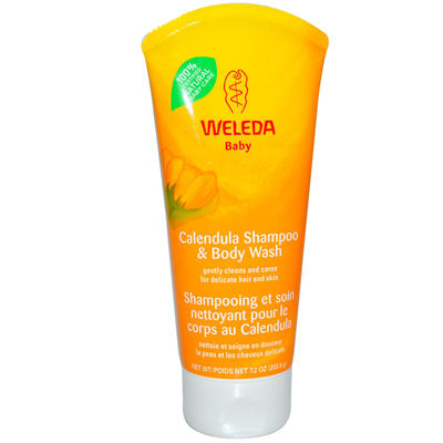 Weleda Baby Calendula Shampoo and Body Wash - 7.2 fl oz