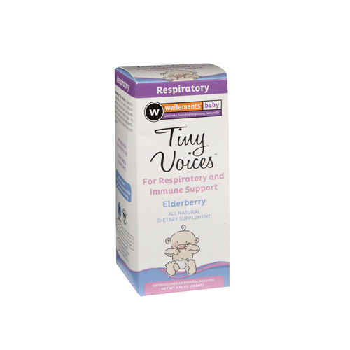 Wellements Baby Tiny Voices Elderberry - 4 oz