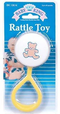 Boy/Girl Rattle Asst Case Pack 6