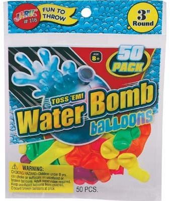 Water Bombs 50Ct Case Pack 12