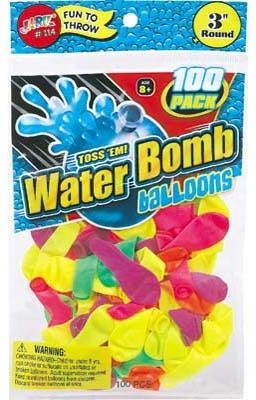 Water Bombs 100Pk Case Pack 12