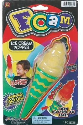 Foam Fun Ice Cream Popper Case Pack 12