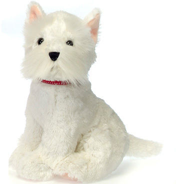 10"" Sitting Scottie W/ Red Collar Case Pack 12