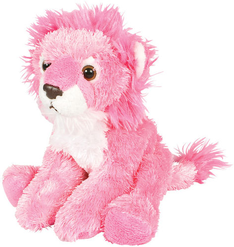 8"" Pink Mini Softimal Lion