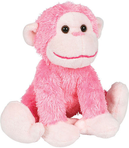 8"" Pink Mini Sofitmal Monkey