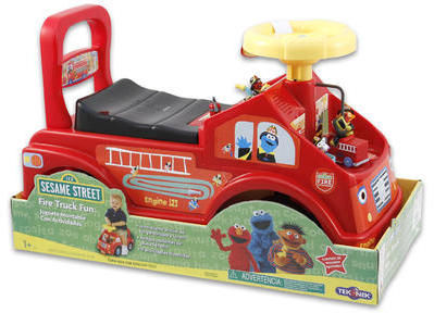 Sesame Street Activity Ride-On, 2 Assorted Case Pack 2