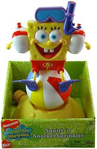 Spongebob 11"" Kids Garden Sprinkler Case Pack 6