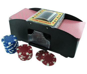 BATTERY OPERATED CARD SHUFFLER