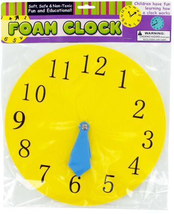 Foam Play Clock Case Pack 12