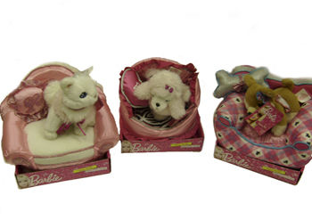 Barbie Mini-Pets with Bed Case Pack 6