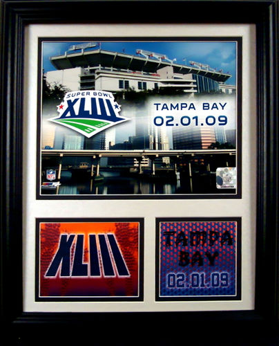 11x 14 Matted Photo Super Bowl XLIII Case Pack 6