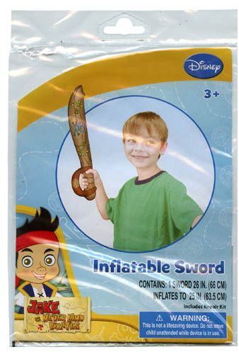 Jake Inflatable 24"" Kids Toy Sword Case Pack 24